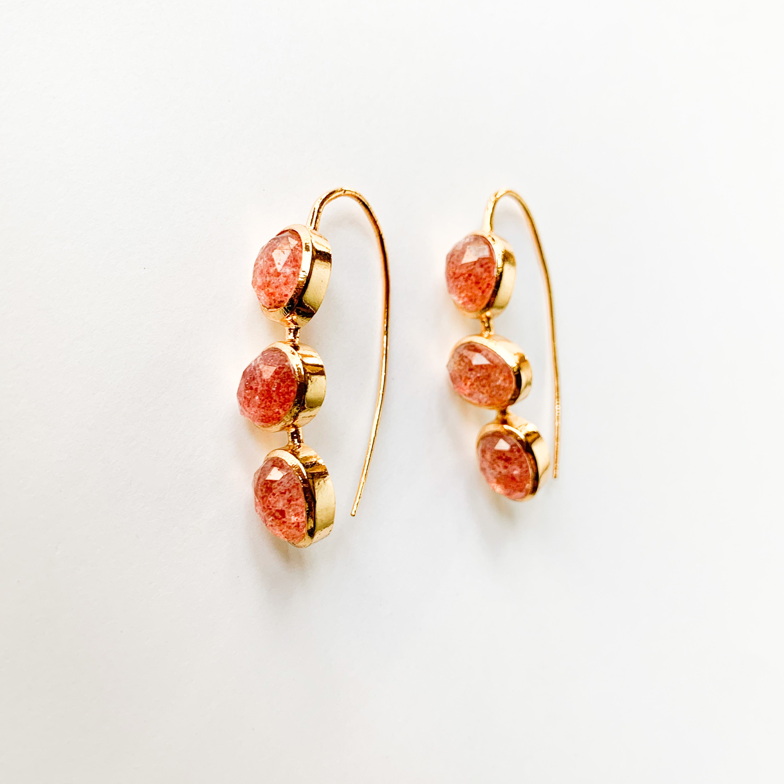 Strawberry Slider Earrings